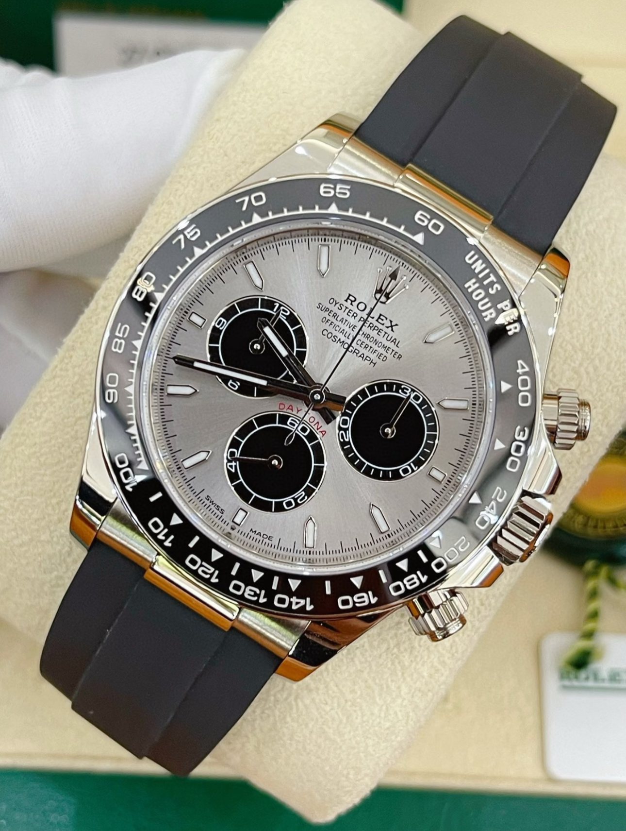 Rolex Daytona Ghost New 2024Super Clone Swiss Replica WatchRef 126519LN  4131 SwissMovement - SuperClonesRolex
