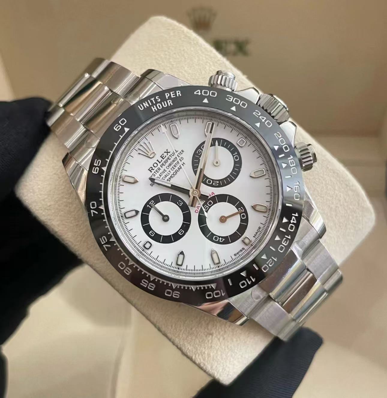 Rolex Daytona Panda Super CloneSwiss Replica Watch Ref|116500LN|4130 Swiss Movement - SuperClonesRolex