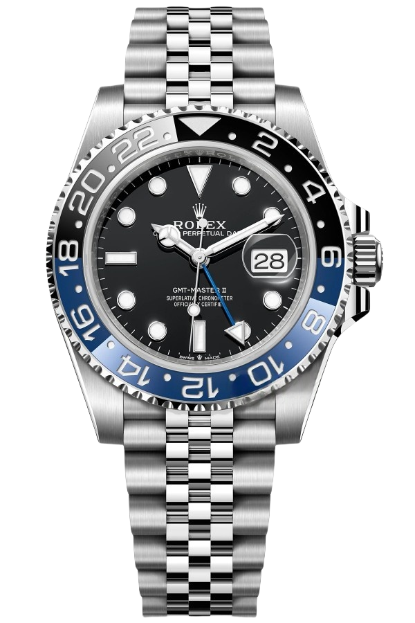 Rolex GMT Masterl Batman Super Clone Swiss Replica WatcRef 126710BLNR3285 SwissMovement - SuperClonesRolex