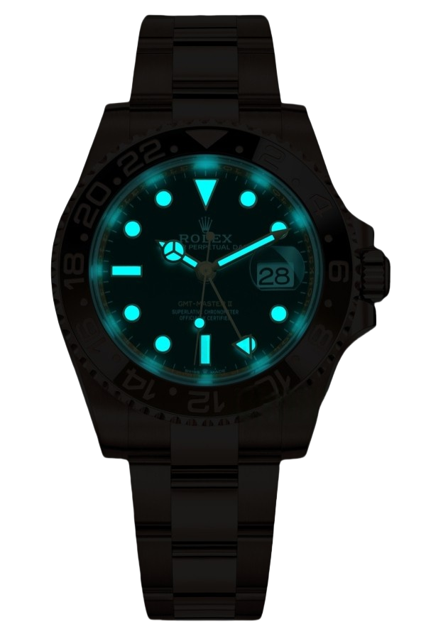 Rolex GMT Masterll Root Beer Super Clone Swiss Replica Watch 18k Rose Gold Ref 126715CHNR-3285 Swiss Movement - SuperClonesRolex