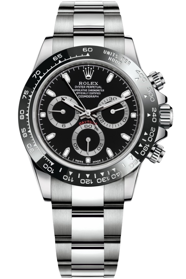 Rolex Daytona Black DialNew 2024 Super CloneSwiss Replica Watch Ref126500LN 4131 SwissMovement - SuperClonesRolex