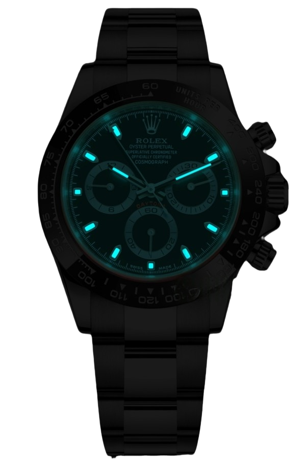 Rolex Daytona Black DialNew 2024 Super CloneSwiss Replica Watch Ref126500LN 4131 SwissMovement - SuperClonesRolex