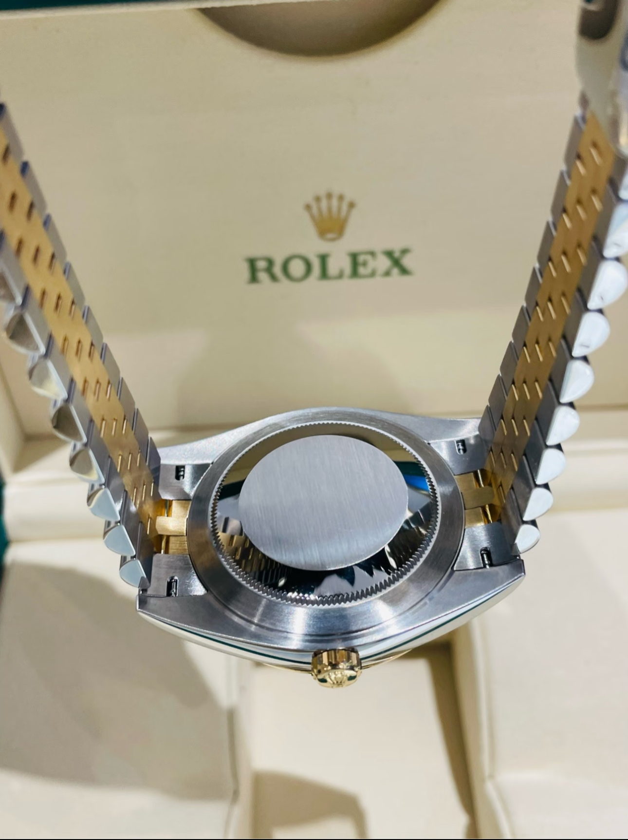 Rolex Datejust 41mm Super CloneSwiss Replica Watch Two Tone JubileeBracelet Black DialRef 126333-0014-3235Swiss Movement - SuperClonesRolex