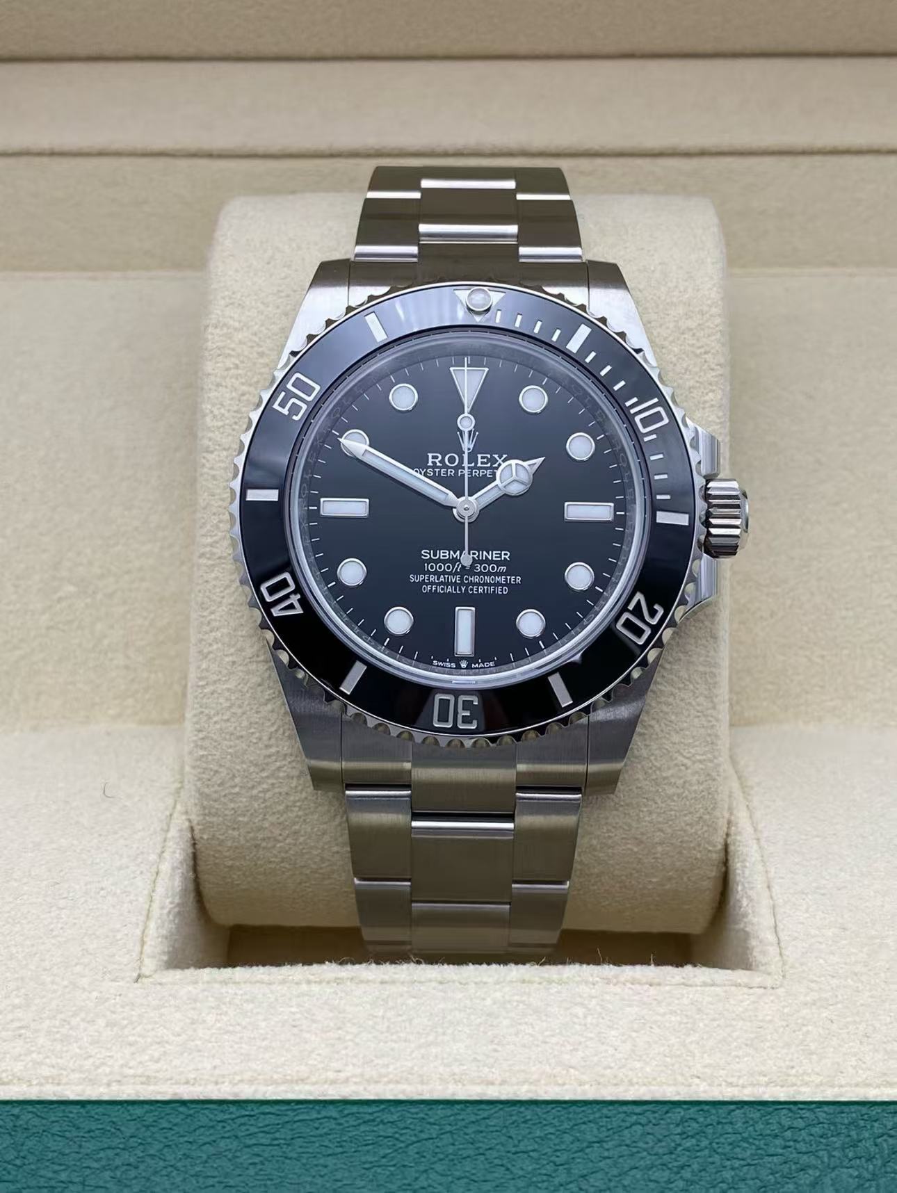 Rolex Submariner No Date Super Clone SwissReplica Watch Ref 124060-3230 Swiss Movement - SuperClonesRolex
