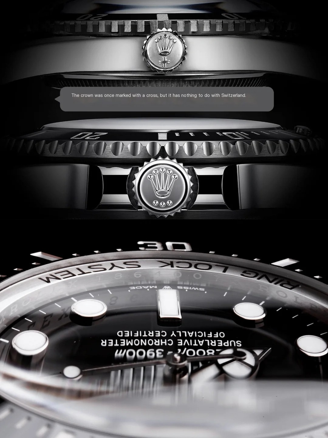 Rolex Anti-counterfeit Laser Seal Comparison