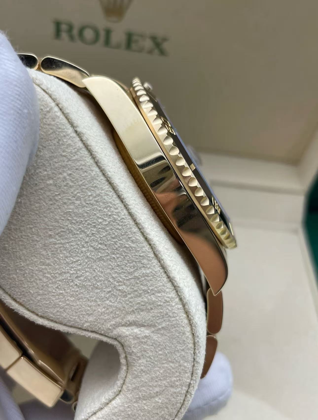 Rolex Submariner Super Clone Swiss ReplicaWatch 18kGold Ref 126618LN 3235 SwissMovement - SuperClonesRolex