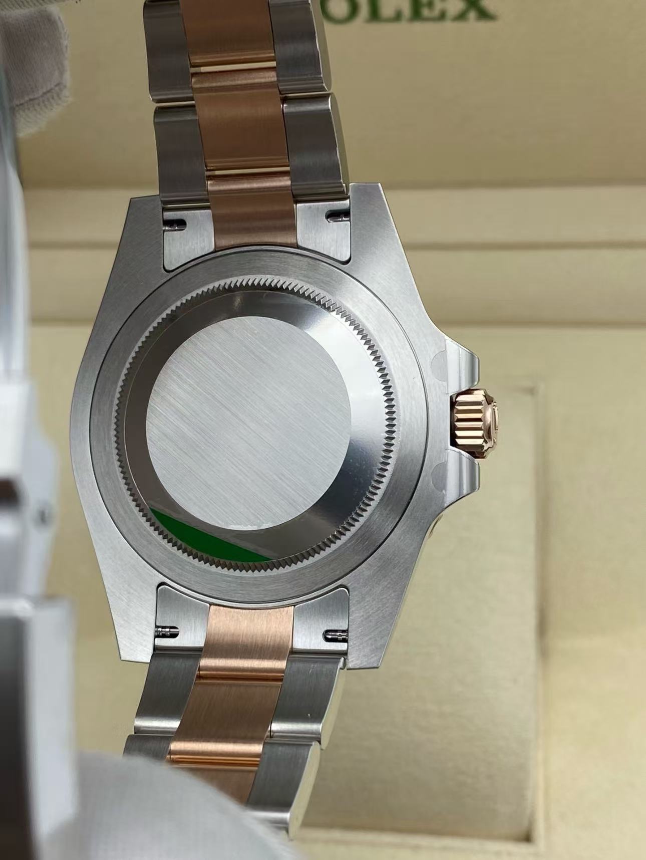 RolexGMT Master l Root Beer Two Tone SuperClone Swiss Replica Watch Ref 126711CHNR 3285 Swiss Movement - SuperClonesRolex