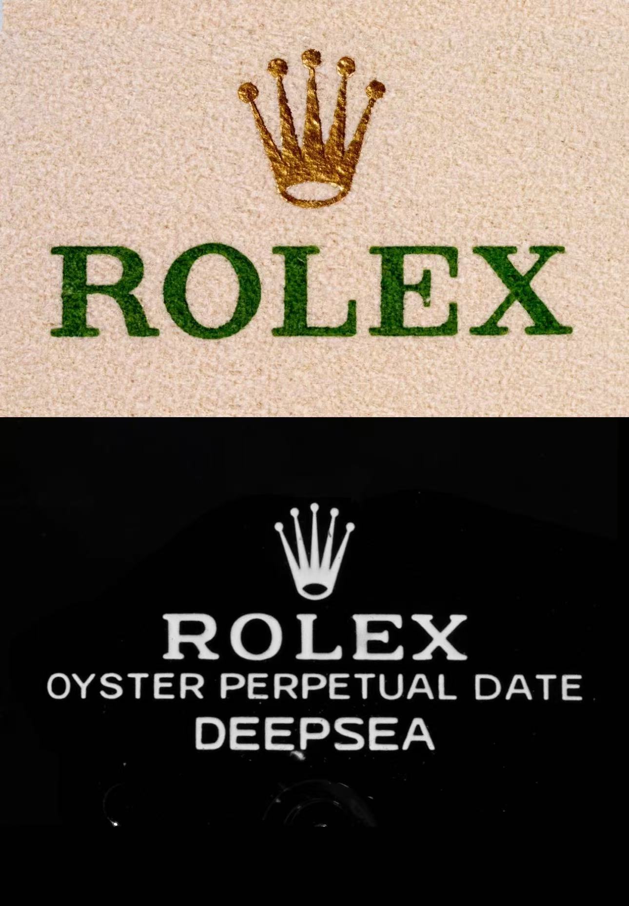 Comparison of Rolex Dial Logo Fonts