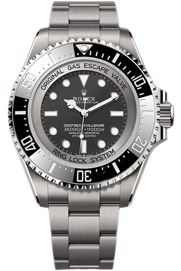 Rolex Oyster Perpetual 41mm Super Clone Swiss Watch Titanium Oyster Bracelet Black Dial Ref 126067-0002 Swiss Movement - SuperClonesRolex