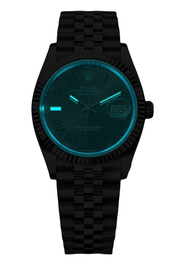 Rolex Datejust 36mm Super Clone Swiss Watch Stainless Steel Jubilee Bracelet Mint Green Dial Ref M126234-0045-3235 Swiss Movement - SuperClonesRolex