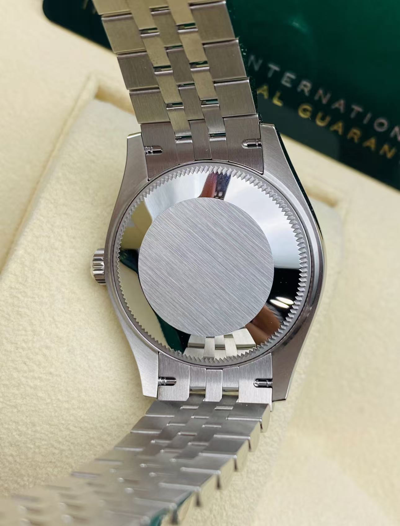 Rolex Datejust 31mm Super Clone Swiss Watch Stainless Steel Jubilee Bracelet Mint Green Dial Ref M278274-0018-2236 Swiss Movement - SuperClonesRolex