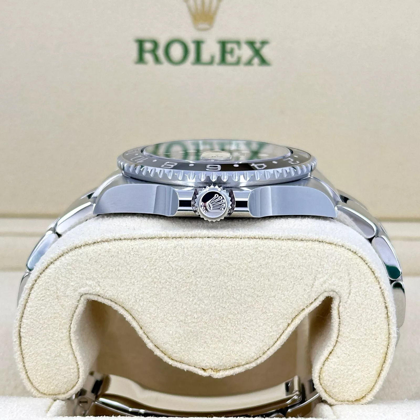 Rolex GMT Master II Black & Grey SuperClone Swiss Replica Watch RefM126710GRNR 3285 Swiss Movement - SuperClonesRolex