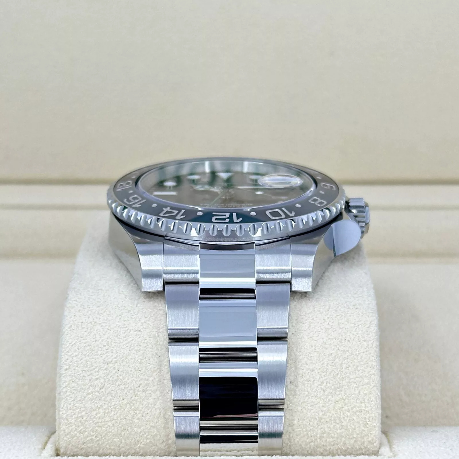 Rolex GMT Master II Black & Grey SuperClone Swiss Replica Watch RefM126710GRNR 3285 Swiss Movement - SuperClonesRolex