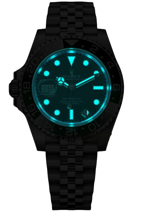Rolex GMT Master II Sprite SuperClone Swiss Replica Watch Ref M126729VTNR 3285 Swiss Movement - SuperClonesRolex