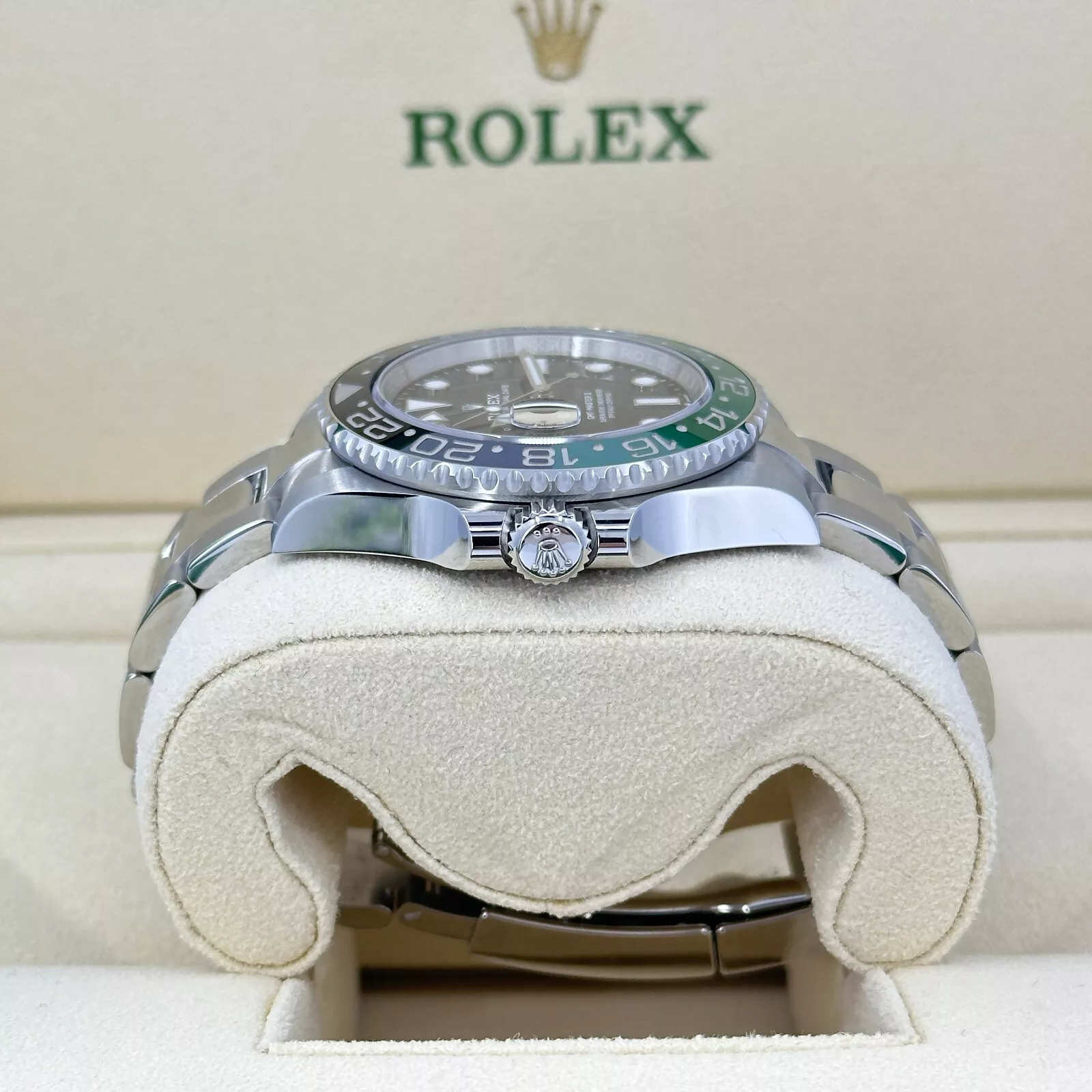 Rolex GMT Master II Sprite SuperClone Swiss Replica Watch Ref M126729VTNR 3285 Swiss Movement - SuperClonesRolex