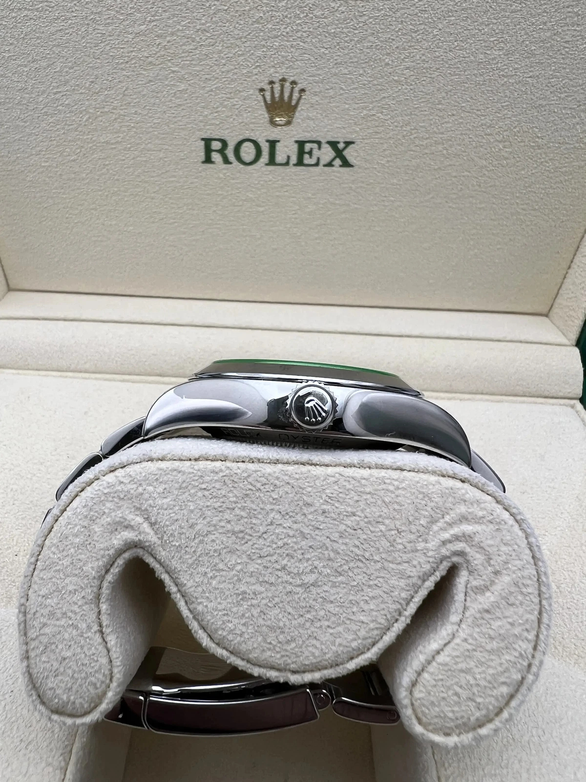 Rolex Milgauss Super Clone Swiss Replica WatchBlack Dial Ref 116400GV 3131 Swiss Movementwith Magnetic Fields Shielding System - SuperClonesRolex