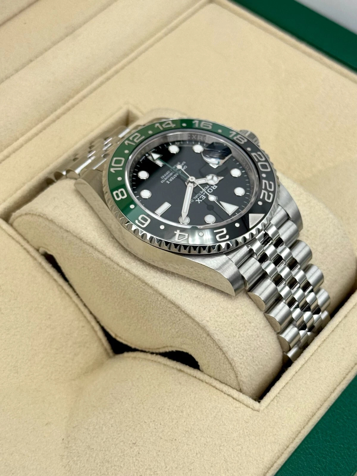 RolexGMT Masterll Sprite 'Jubilee Bracelet'SuperClone Swiss Replica Watch Ref 126720VTNR 3285S wiss Movement - SuperClonesRolex