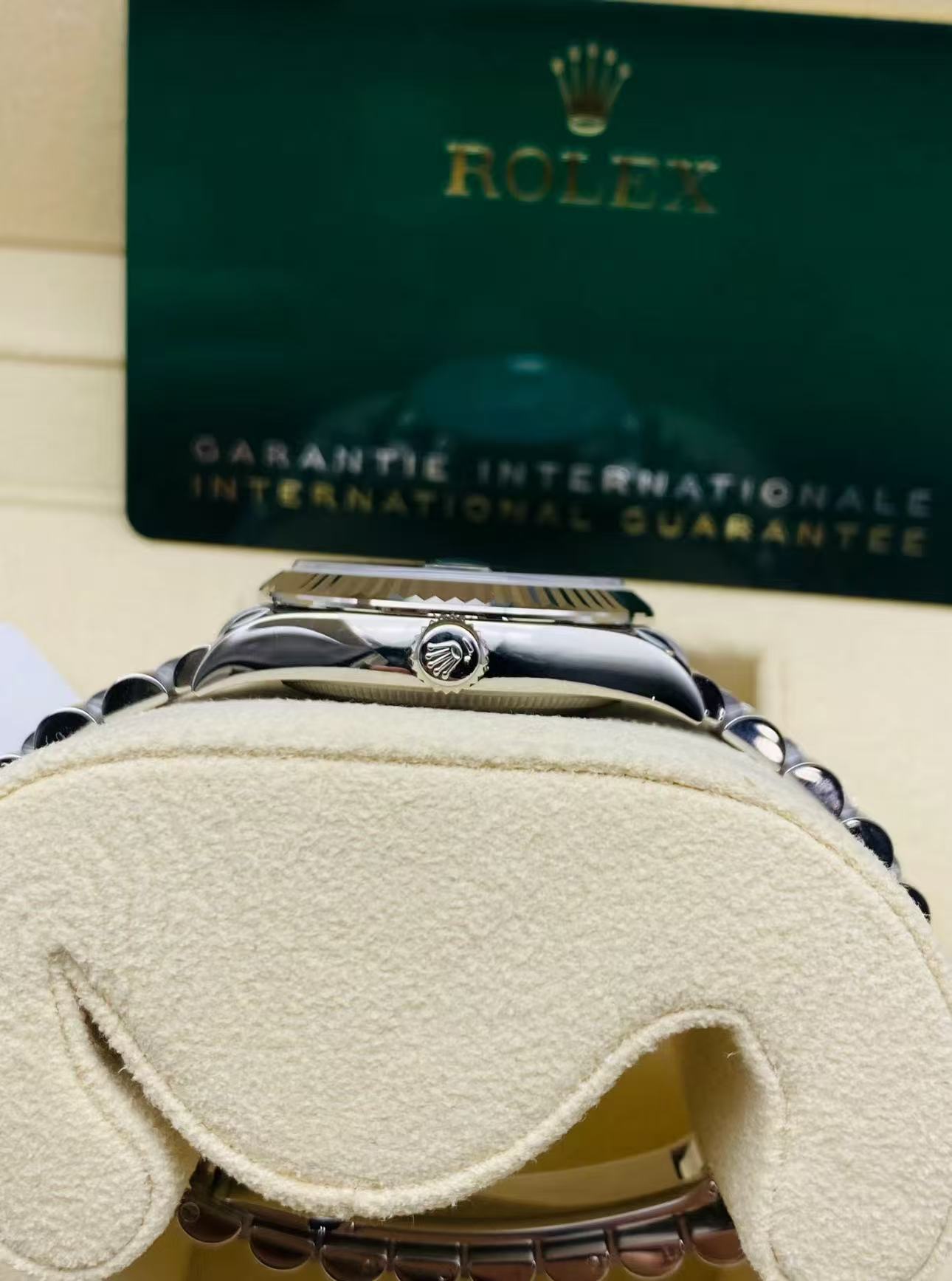 Rolex Datejust 31mm Super Clone Swiss Watch Stainless Steel Jubilee Bracelet Mint Green Dial Ref M278274-0018-2236 Swiss Movement - SuperClonesRolex