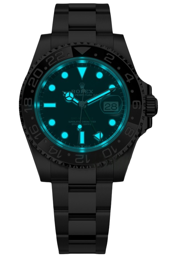 Rolex GMT Master II Black & Grey SuperClone Swiss Replica Watch RefM126710GRNR 3285 Swiss Movement - SuperClonesRolex