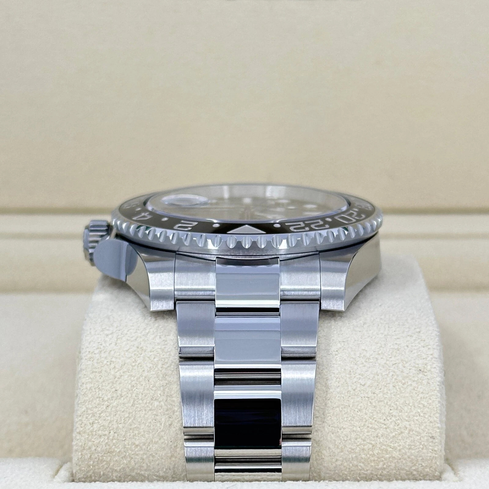 Rolex GMT Master II Black & Grey SuperClone Swiss Replica Watch RefM126710GRNR 3285 Swiss Movement - SuperClonesRolex