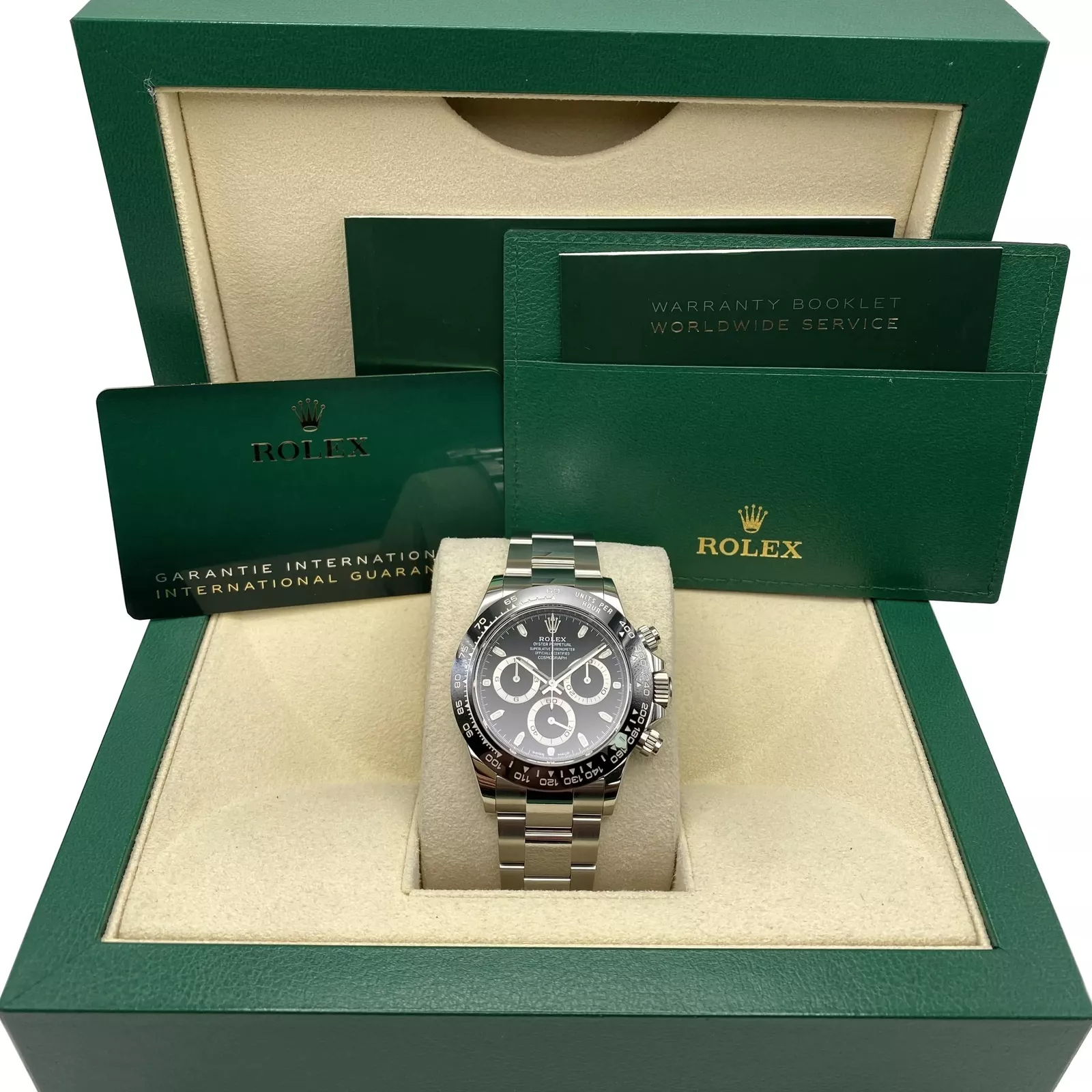 Rolex Daytona Black DialNew 2024 Super CloneSwiss Replica Watch Ref126500LN 4131 SwissMovement - SuperClonesRolex