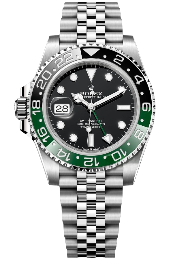 RolexGMT Masterll Sprite 'Jubilee Bracelet'SuperClone Swiss Replica Watch Ref 126720VTNR 3285S wiss Movement - SuperClonesRolex