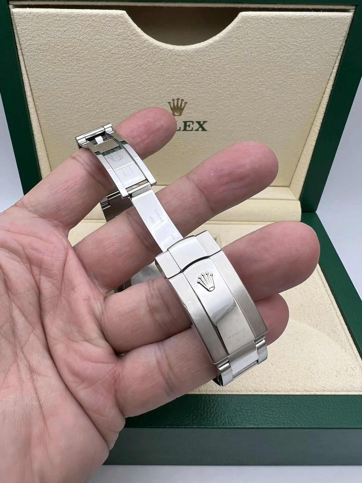 Rolex Milgauss Super Clone Swiss Replica WatchBlack Dial Ref 116400GV 3131 Swiss Movementwith Magnetic Fields Shielding System - SuperClonesRolex