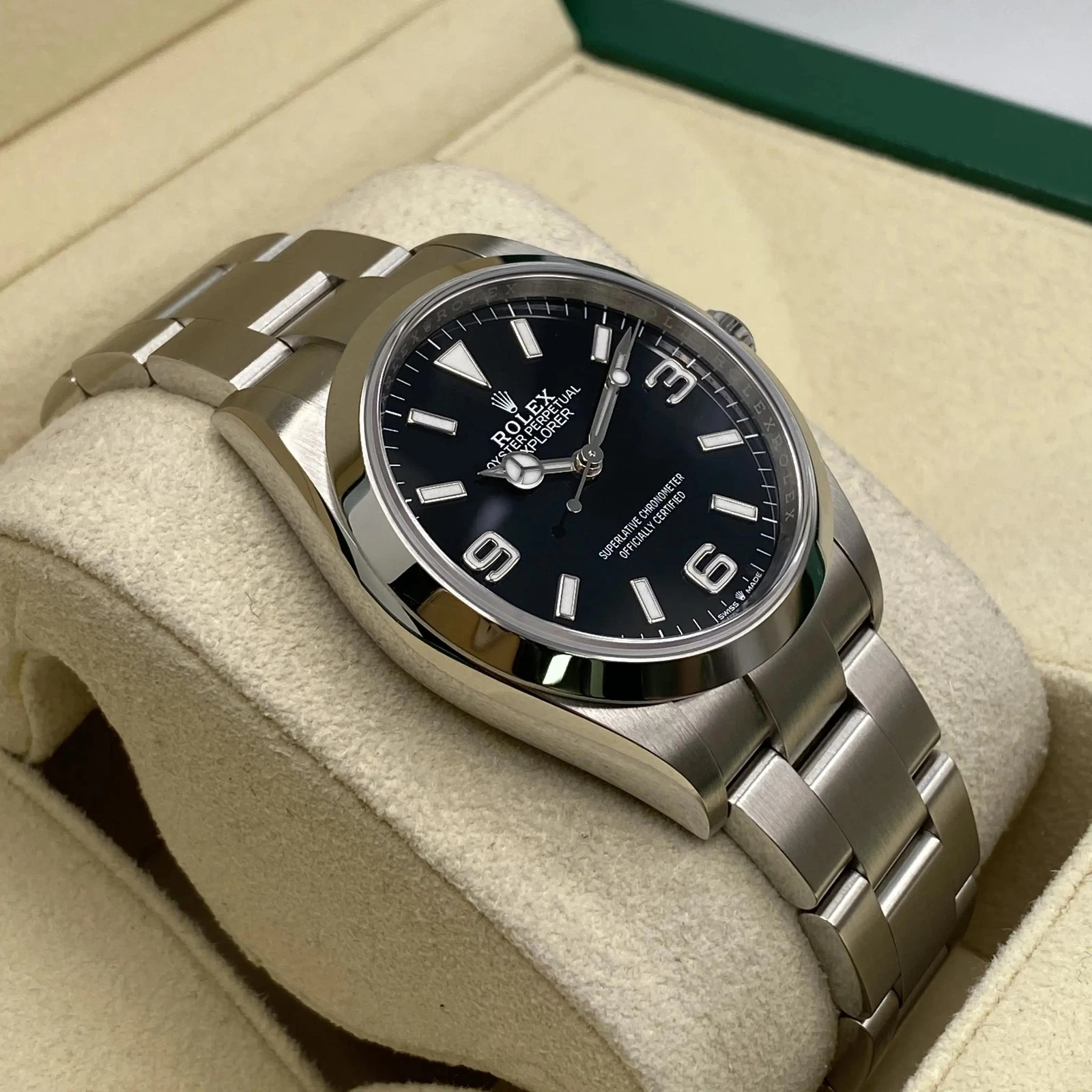 Rolex Explorer 36mm Super Clone Swiss Replica Watch Ref 124270 3230 Swiss Movement - SuperClonesRolex