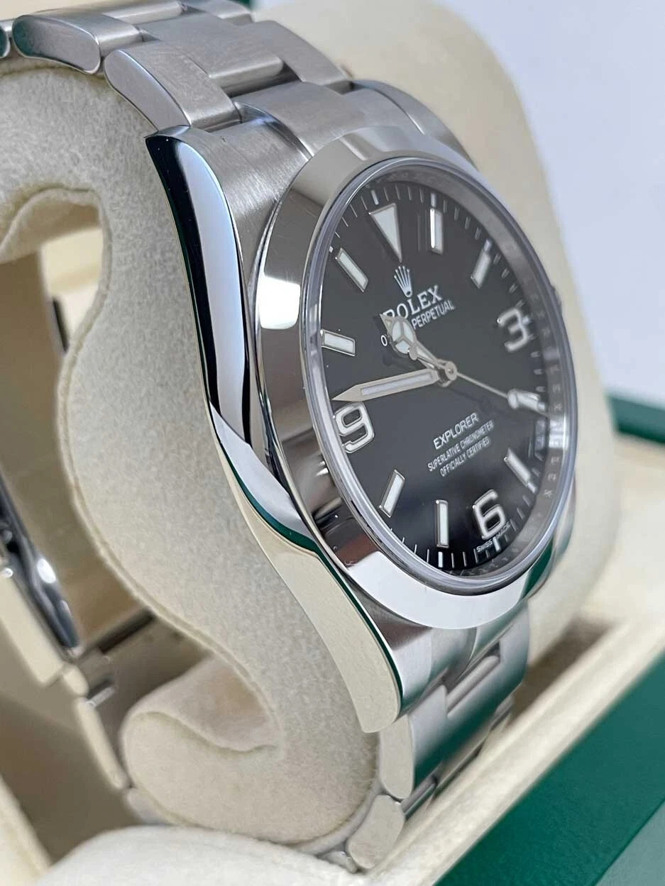 Rolex Explorer 39mm Super Clone Swiss Replica Watch Ref 214270丨3132 Swiss Movement - SuperClonesRolex