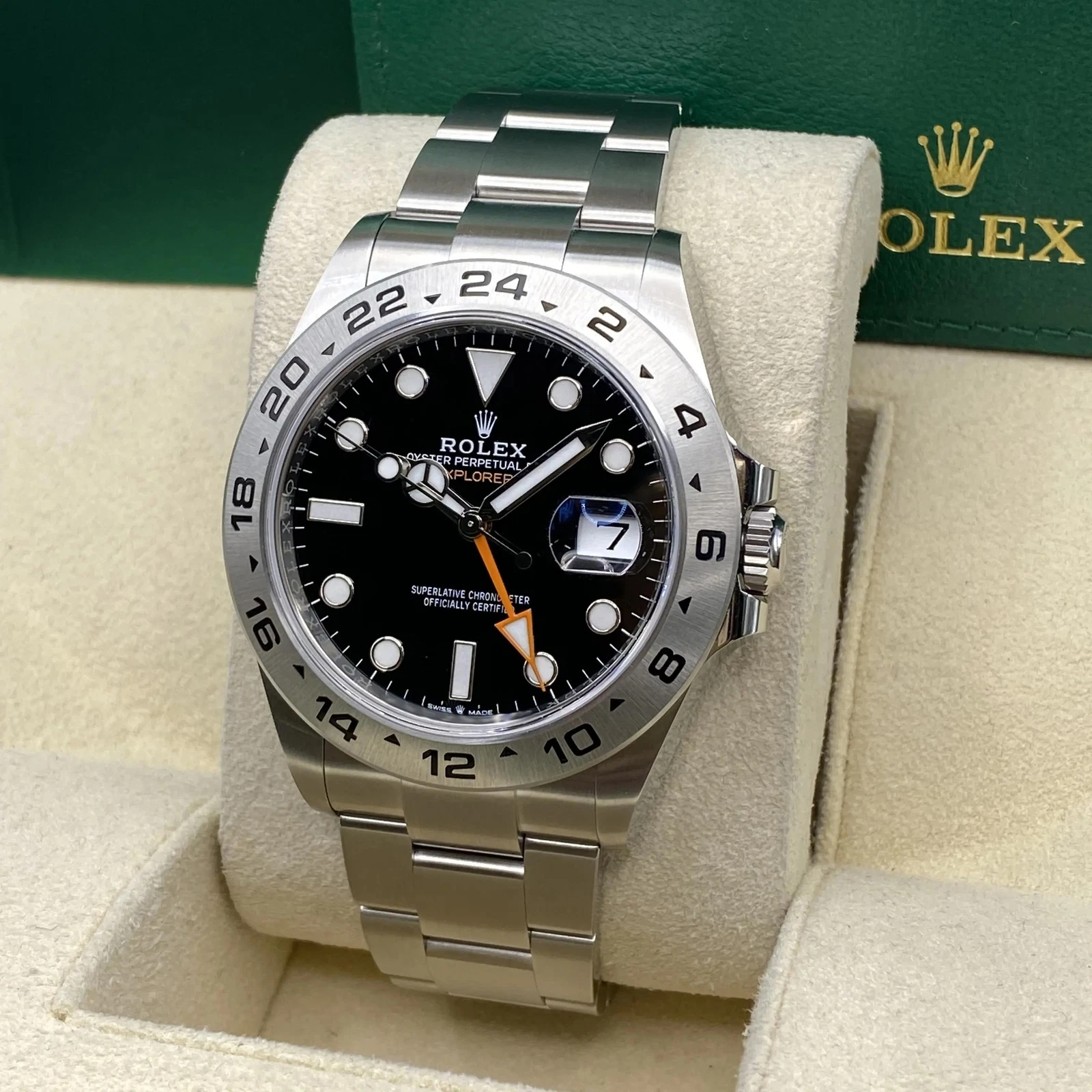 Rolex Explorerl Super Clone Swiss Replica Watch Black Dial Ref226570|3285 Swiss Movement - SuperClonesRolex