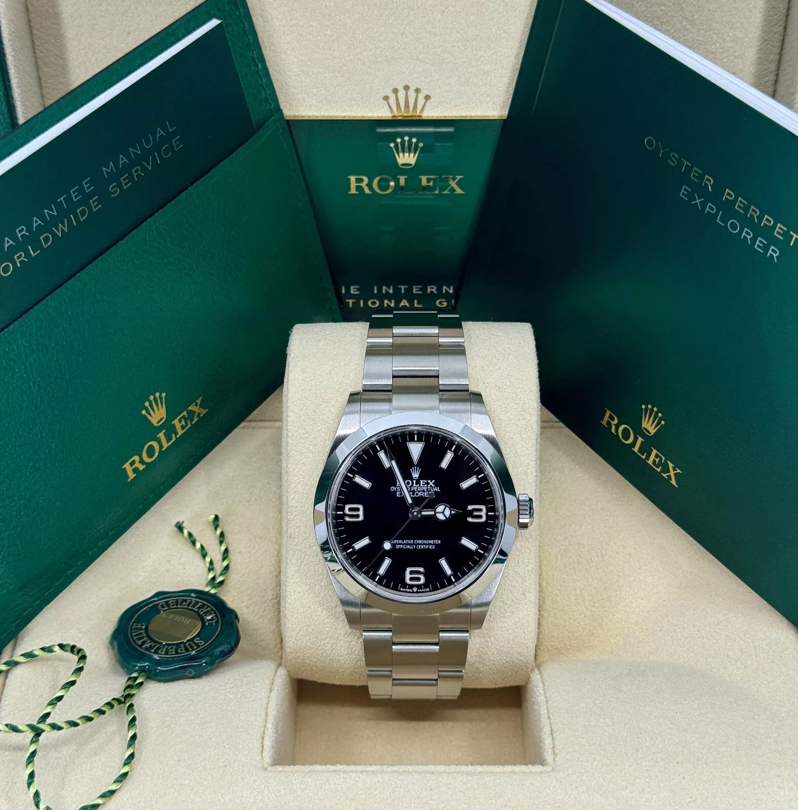Rolex Explorer 40mm Super Clone Swiss Replica Watch Ref 224270丨3230 Swiss Movement - SuperClonesRolex