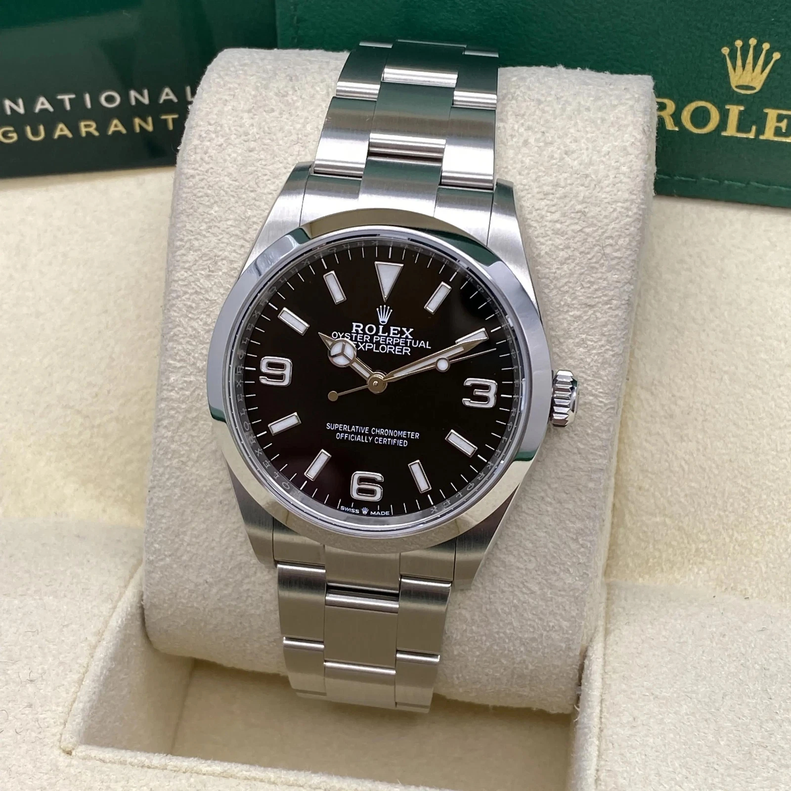 Rolex Explorer 36mm Super Clone Swiss Replica Watch Ref 124270 3230 Swiss Movement - SuperClonesRolex