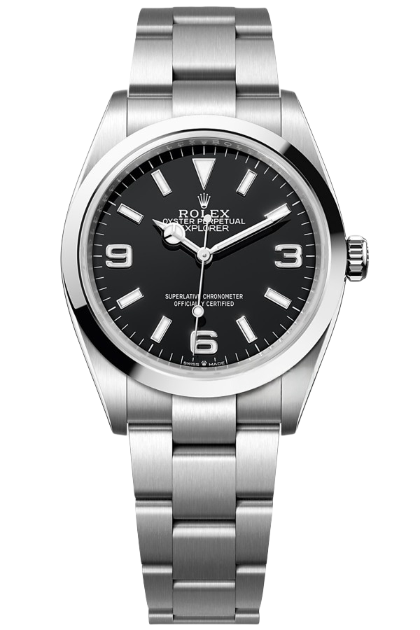 Rolex Explorer 36mm Super Clone Swiss Replica Watch Ref 124270 3230 Swiss Movement - SuperClonesRolex