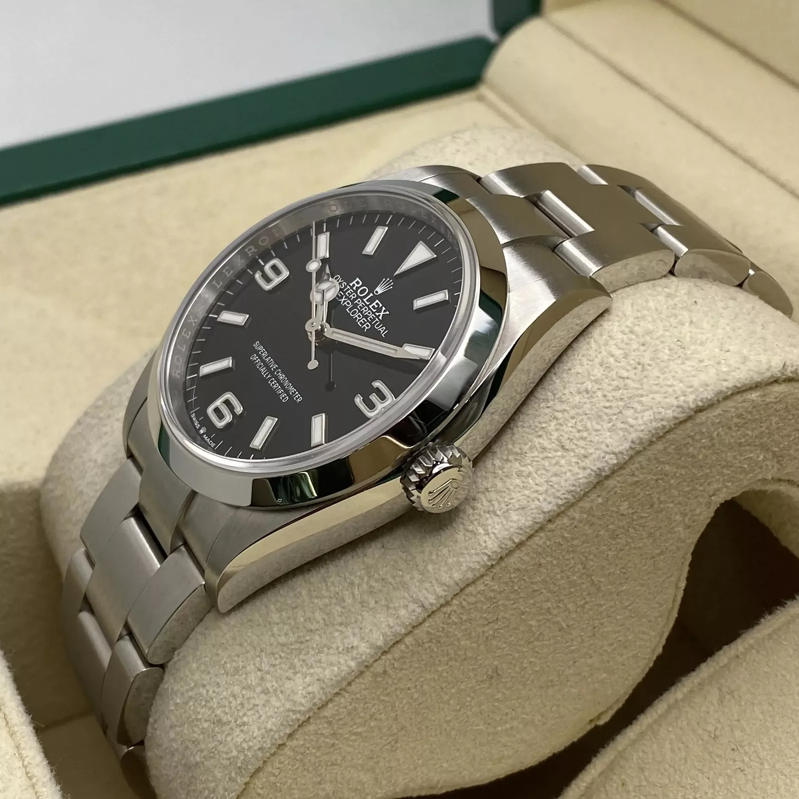 Rolex Explorer 36mm Super Clone Swiss Replica Watch Ref 124270 3230 Swiss Movement - SuperClonesRolex