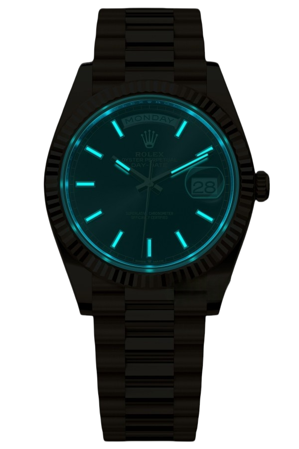 Rolex Day-Date Super Clone Swiss Replica Watch Ref M228238-0067 Black Dial 3255 Swiss Movement - SuperClonesRolex