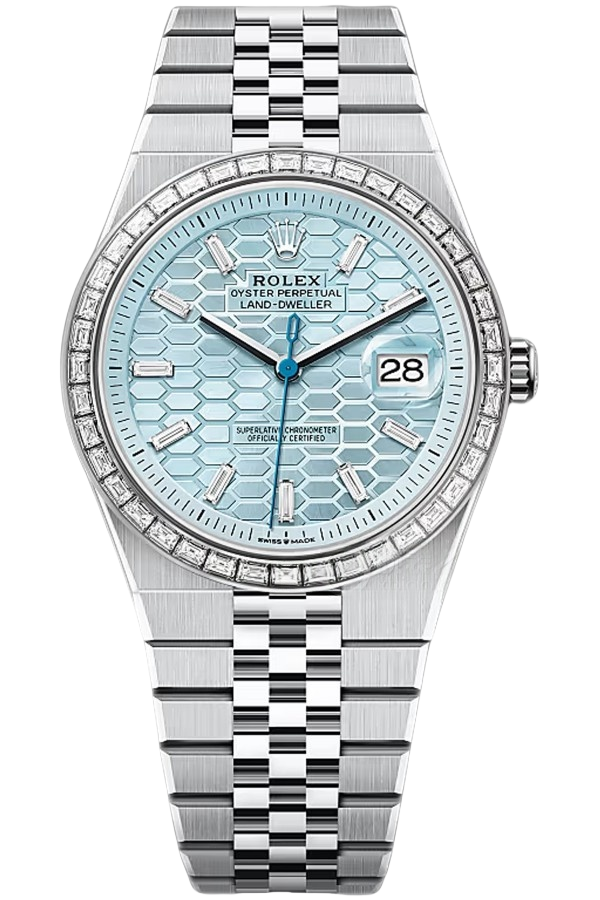 Rolex Land-Dweller Super Clone Swiss Replica Watch Ref 127386TBR-0001 7135 Swiss Movement - SuperClonesRolex