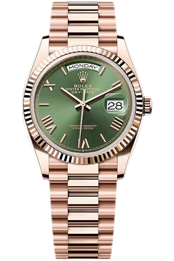 Rolex Day-Date Super Clone Swiss Replica Watch Ref 128235-0089 3255 Swiss Movement - SuperClonesRolex