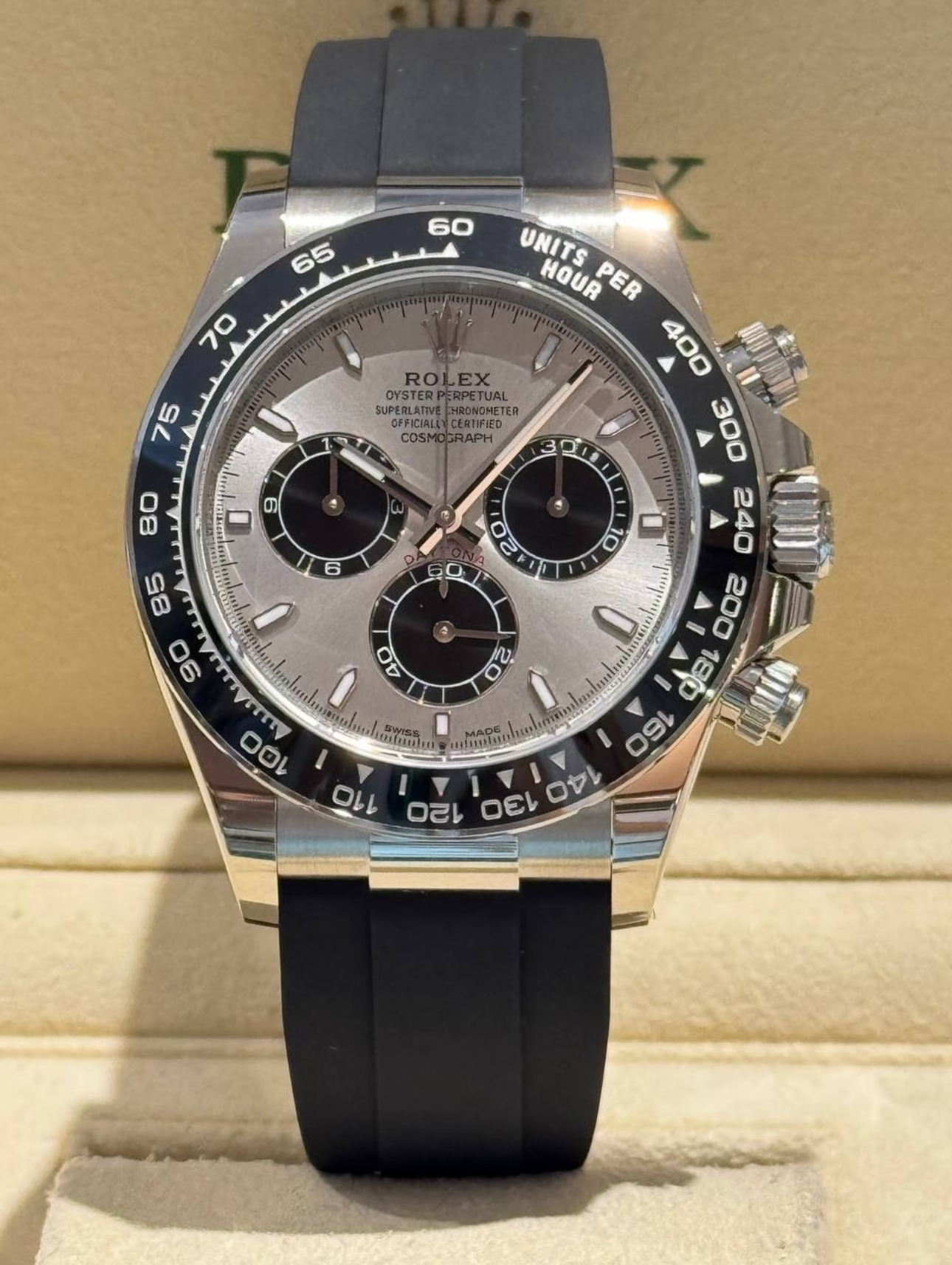 Rolex Daytona Ghost New 2024Super Clone Swiss Replica WatchRef 126519LN  4131 SwissMovement - SuperClonesRolex