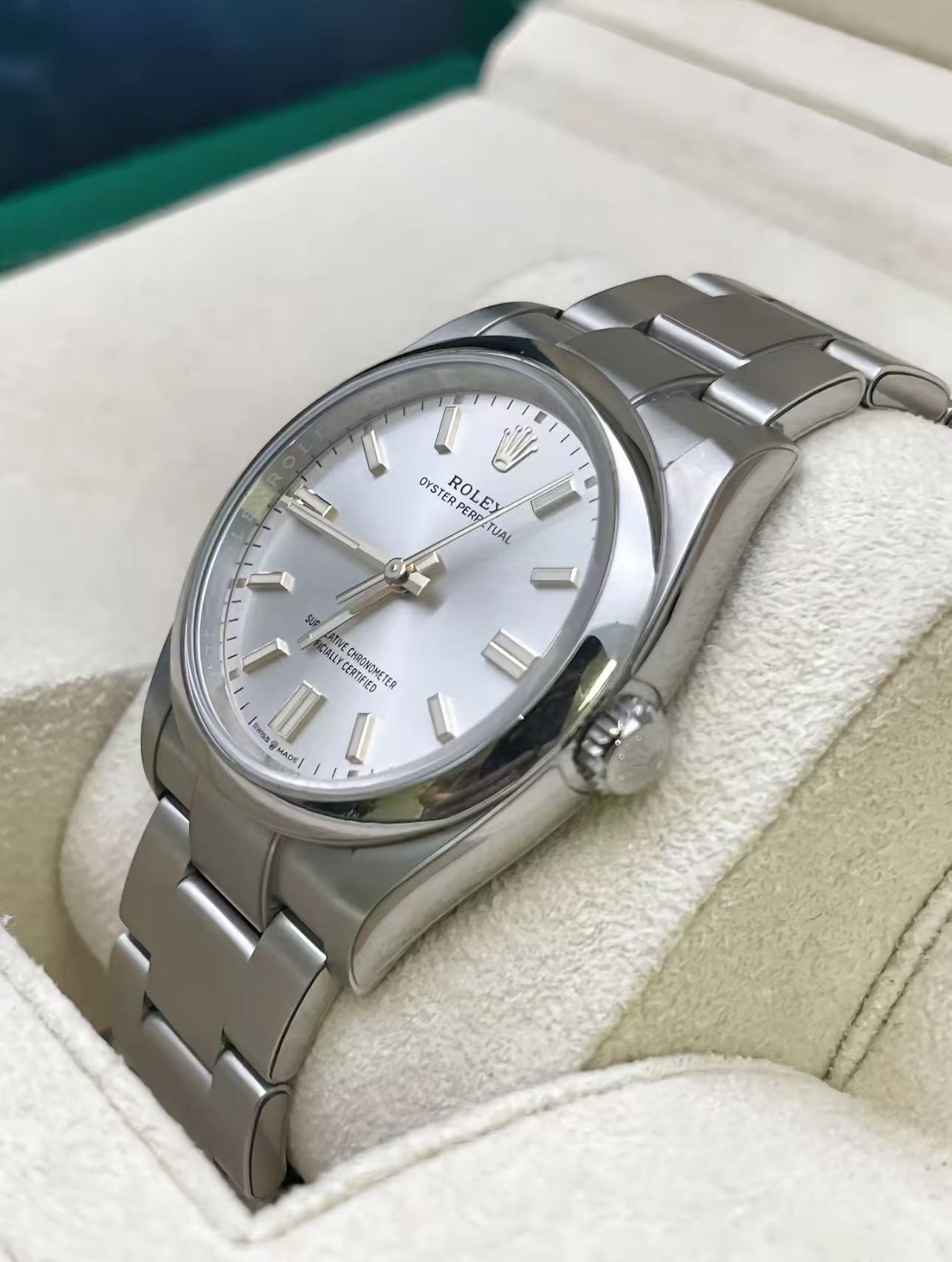 Rolex Oyster Perpetual Ref 134300-0009 Super Clone | Candy Pink Dial | 3230 Swiss Movement - SuperClonesRolex