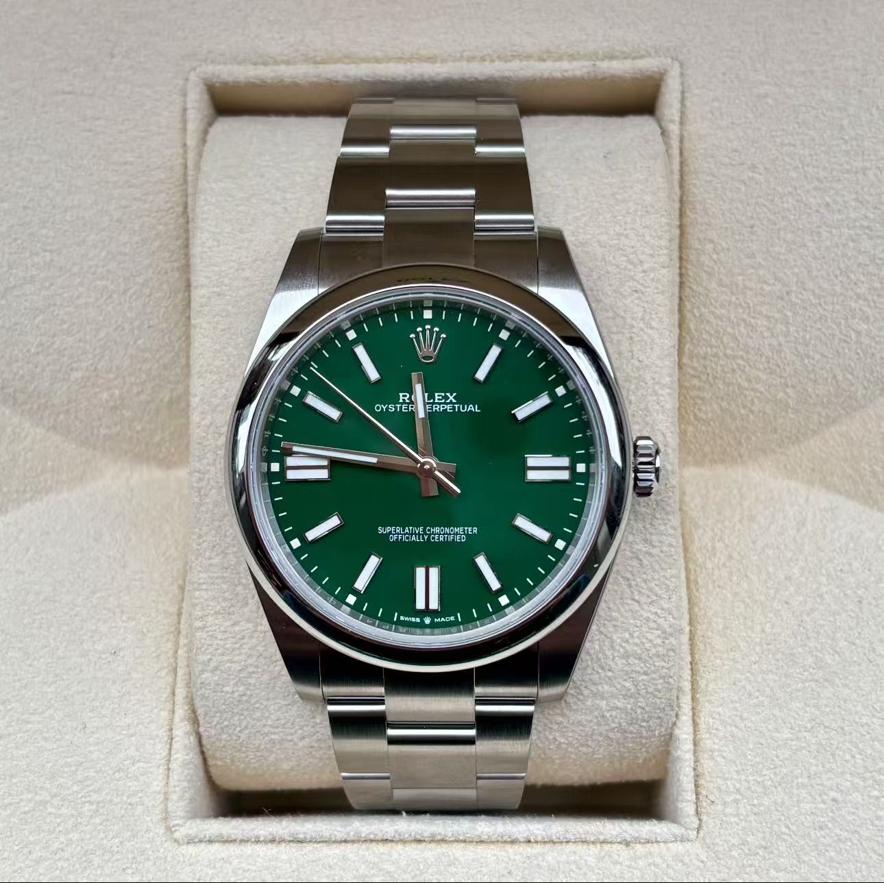 Rolex Oyster Perpetual Super Clone Swiss Replica Watch Ref 134300-0004 3230 Swiss Movement - SuperClonesRolex