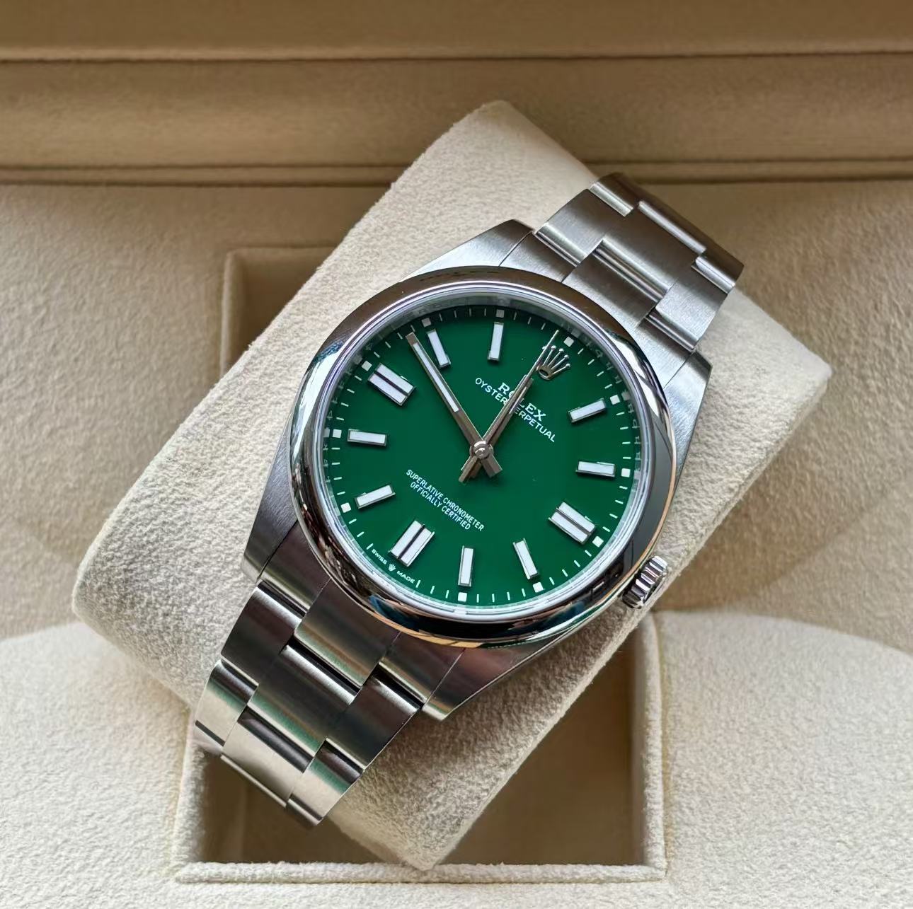 Rolex Oyster Perpetual Super Clone Swiss Replica Watch Ref 134300-0004 3230 Swiss Movement - SuperClonesRolex