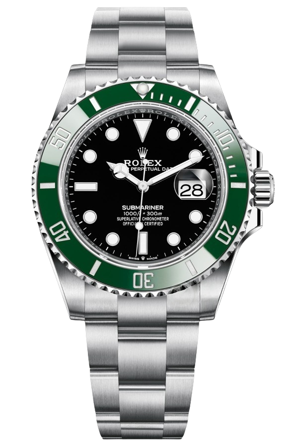 Rolex Submariner Black Dial Green Bezel Super Clone Swiss Replica Watch “Cermit” Ref M126610LV-0002 Oystersteel Bracelet - SuperClonesRolex