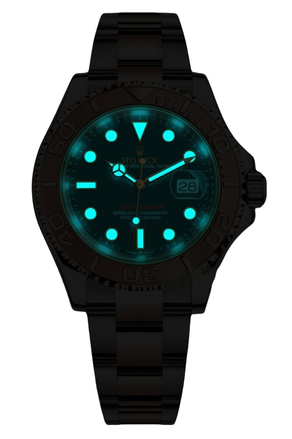 Rolex Yacht-Master 40 Chocolate Dial Two-Tone Super Clone Swiss Replica Watch Ref M126621-0002 - SuperClonesRolex