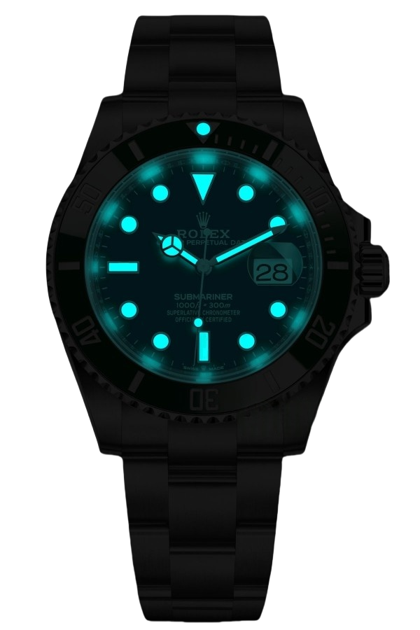 Rolex Submariner Black Dial Green Bezel Super Clone Swiss Replica Watch “Cermit” Ref M126610LV-0002 Oystersteel Bracelet - SuperClonesRolex