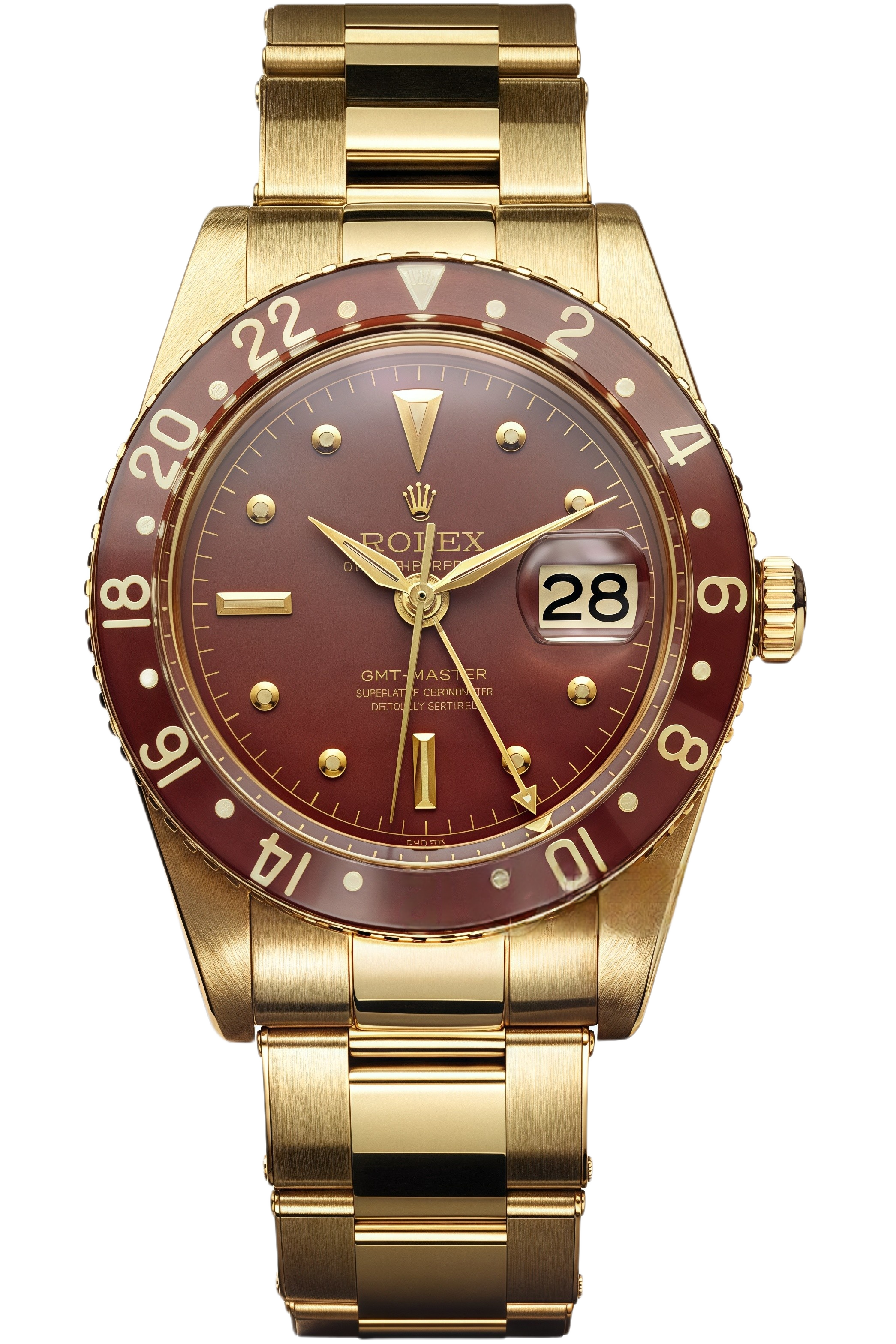 Vintage Rolex GMT-Master Pepsi Bezel Super Clone Swiss Replica Watch Ref 18JDM-001 (1957 Edition) - SuperClonesRolex