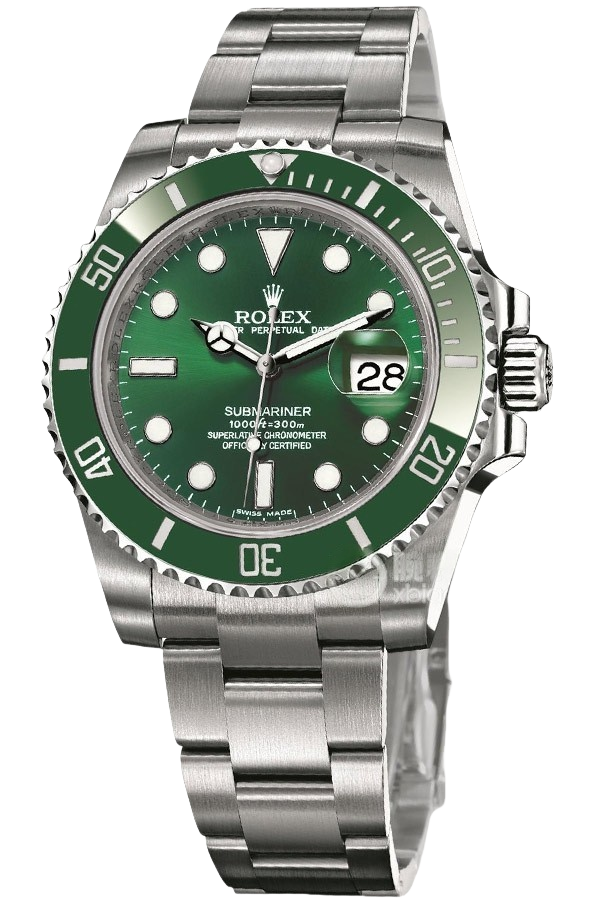 Rolex Submariner Green Dial Super Clone Swiss Replica Watch “Hulk” Ref 116610LV-0002 Oystersteel Bracelet - SuperClonesRolex