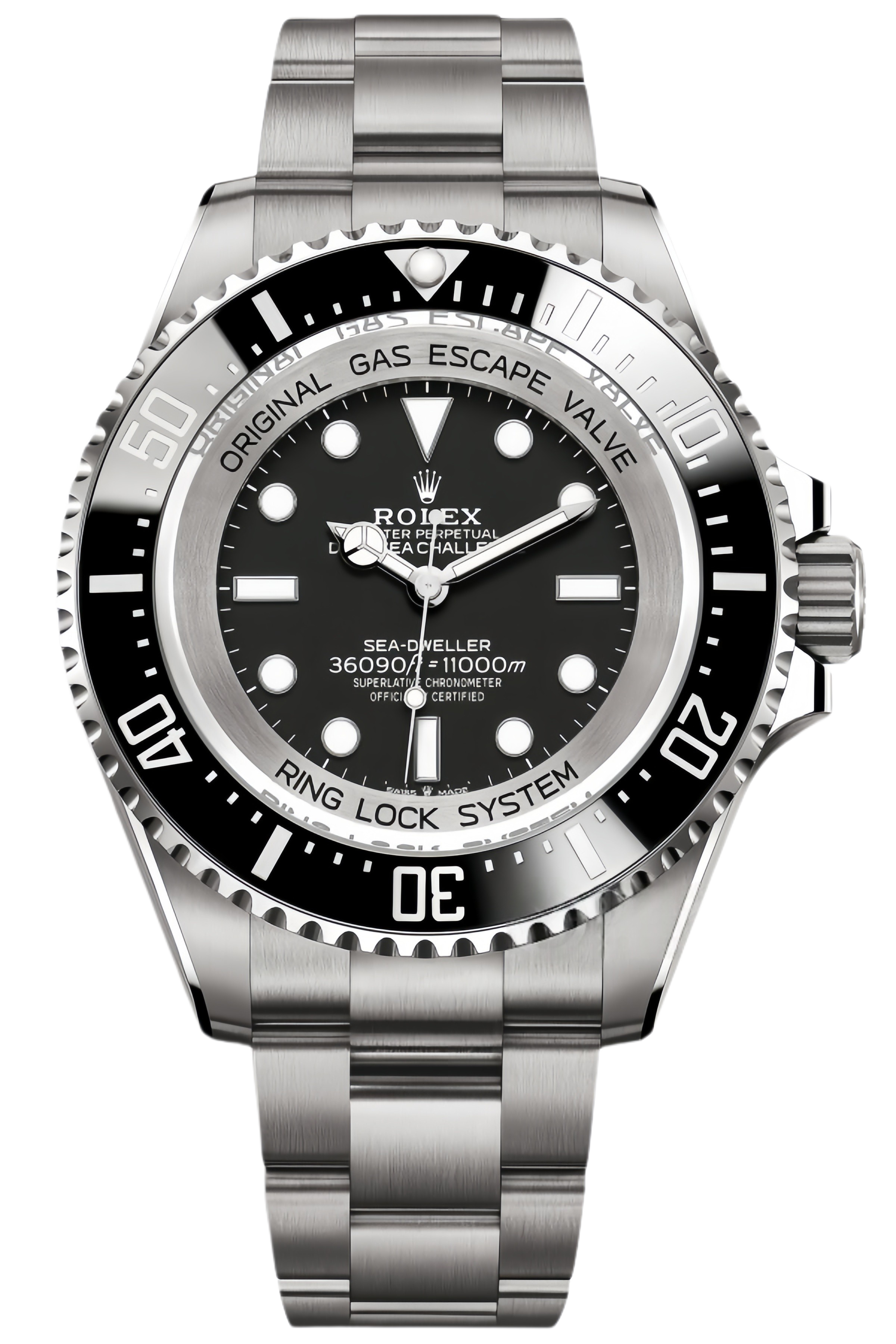 Rolex Deepsea Challenge 50mm Titanium Sea-Dweller Super Clone Swiss Replica Watch Ref M126067-0001 - SuperClonesRolex