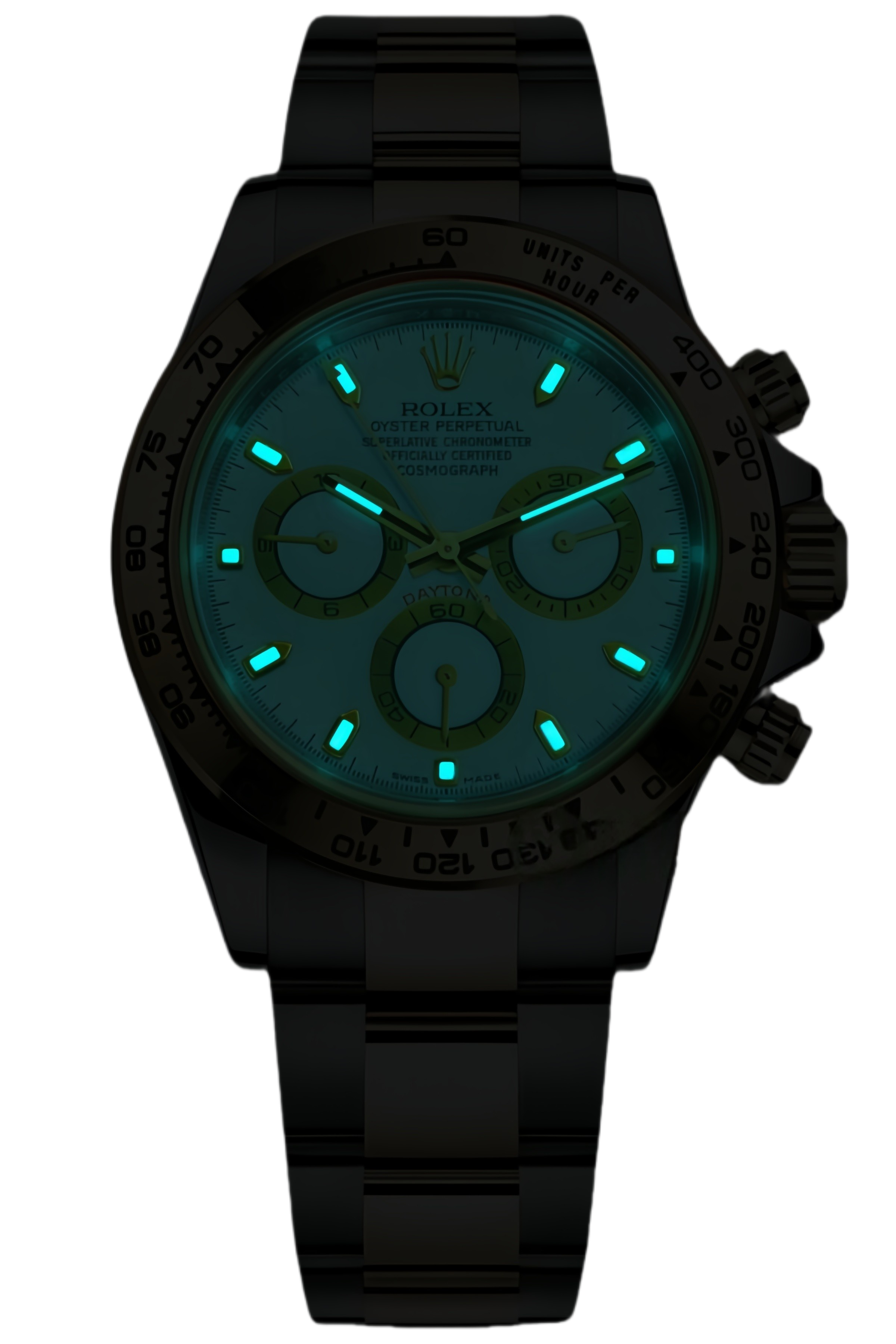 Rolex Daytona M116503-0001 Super Clone – White Dial Two-Tone Gold Swiss Replica Watch - SuperClonesRolex