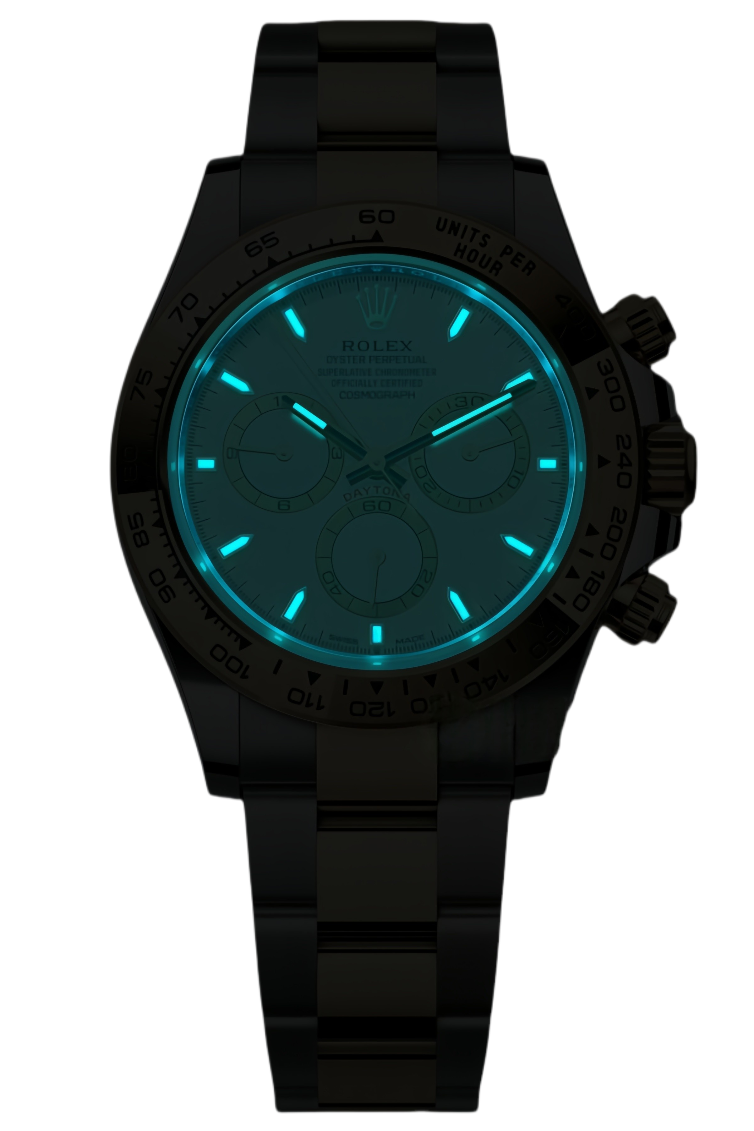 Rolex Daytona M126503-0001 Super Clone – White Dial Two-Tone Yellow Gold Swiss Replica Watch - SuperClonesRolex