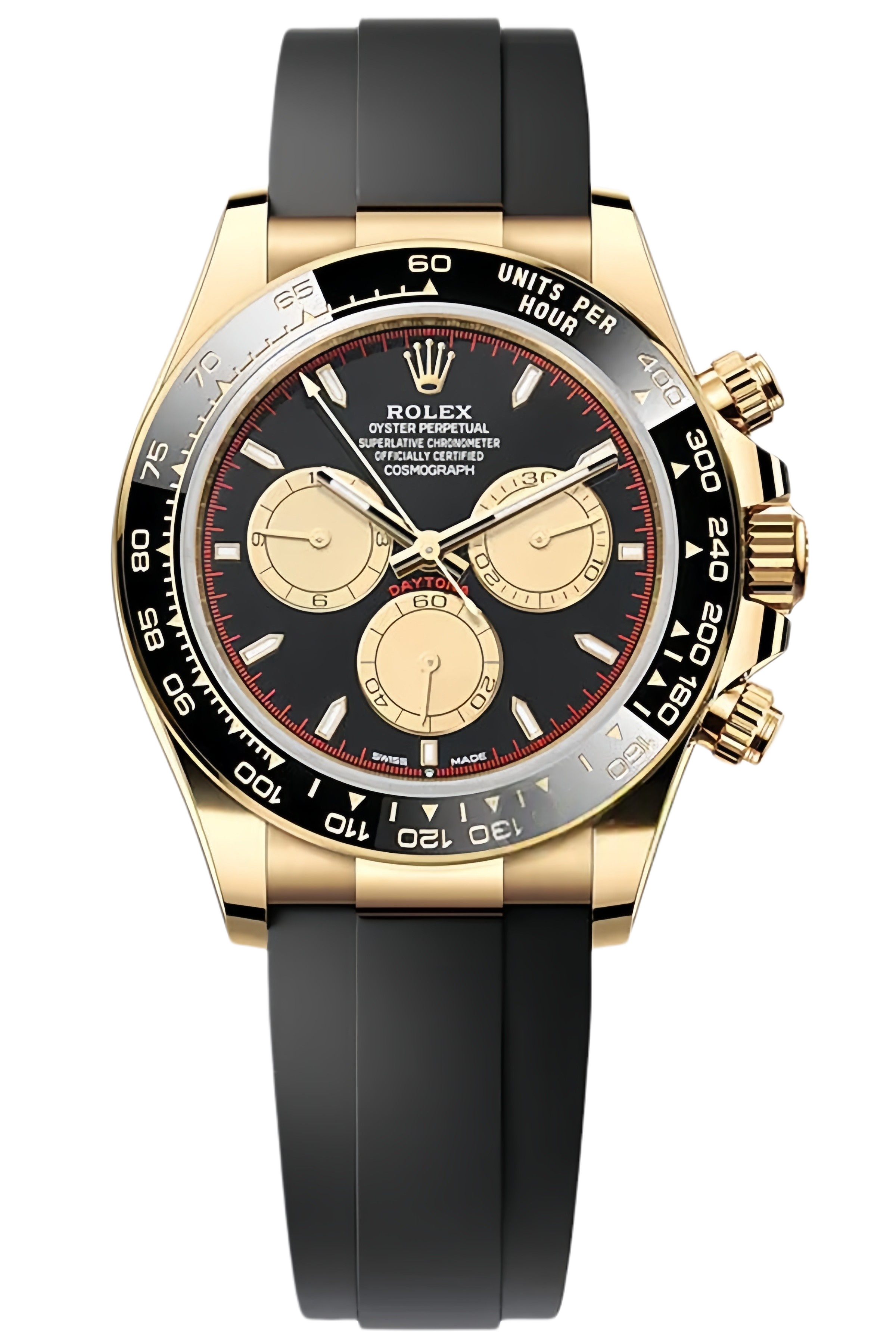 Rolex Daytona M126518LN-0004 Super Clone – Paul Newman Dial Yellow Gold Swiss Replica Watch - SuperClonesRolex